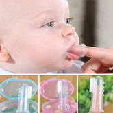 👶🪥 Baby Finger Toothbrush Set – Soft, Safe & Soothing for First Smiles! 💕🌟 - ThiGui